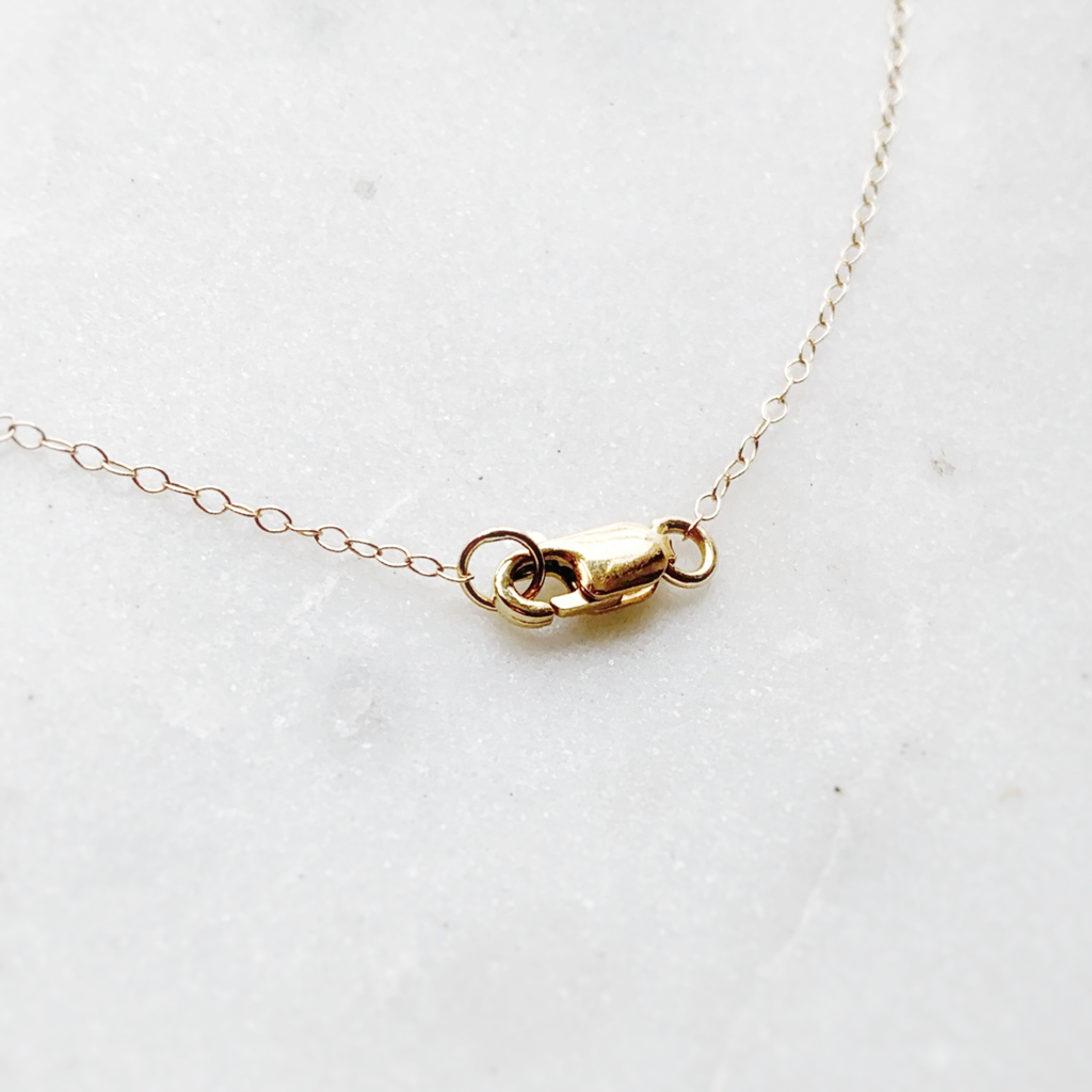 Custom 14KT Initial Necklace
